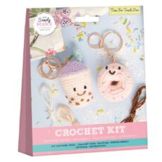 5029568028306 1 Simply Make Time For Treats Crochet Keyring Craft Kit.jpg